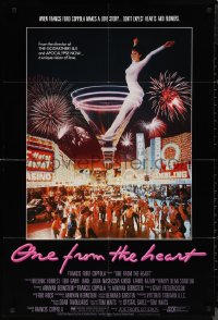 1j2093 ONE FROM THE HEART int'l 1sh 1982 Francis Ford Coppola, Raul Julia, Kinski, many cast!