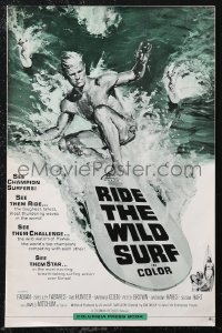 1j1696 RIDE THE WILD SURF pressbook 1964 ultimate posters for surfers to display on their wall!