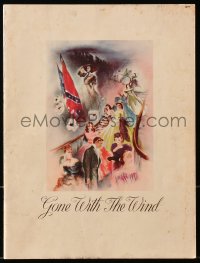 1j0546 GONE WITH THE WIND souvenir program book 1939 Margaret Mitchell's story of the Old South!