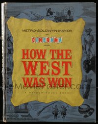 1j0549 HOW THE WEST WAS WON hardcover Cinerama souvenir program book 1964 John Ford, all-star cast!