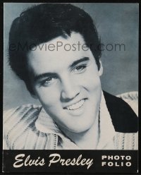 1j0515 JAILHOUSE ROCK promo brochure 1957 photo folio of rock & roll king Elvis Presley, rare!