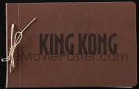 1j0516 KING KONG promo brochure 2005 Peter Jackson, filled with full-color production art!