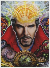 1j0202 DOCTOR STRANGE color IMAX advance mini poster 2016 Randal Roberts art of Benedict Cumberbatch!