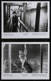 1j1621 DIE HARD 6 8x10 stills 1988 great images of Bruce Willis, Alan Rickman, Bonnie Bedelia!