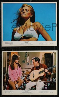 1j1622 FATHOM 6 color 8x10 stills 1967 all with great images of super sexy Raquel Welch!