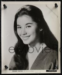 1j1623 FRANCE NUYEN 6 8x10 stills 1970s-1980s great images of sexy Asian actress!