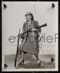 1j1649 GRACIE ALLEN 3 8x10 stills 1930s-1940s posing & with Erwin and Powell at Ciro's!