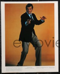 1j0248 MOONRAKER set of 8 8x10 commercial prints 1979 Moore as James Bond, Chiles, Kiel, Lonsdale