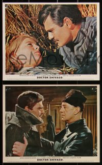 1j0182 DOCTOR ZHIVAGO 7 color English FOH LCs 1966 Omar Sharif, Julie Christie, David Lean epic!