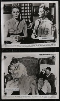 1j0175 PEYTON PLACE 8 English FOH LCs 1958 Lana Turner, from the novel by Grace Metalious!