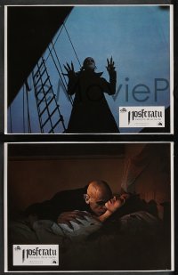 1j0285 NOSFERATU THE VAMPYRE 10 Spanish LCs 1979 vampire Klaus Kinski, Werner Herzog directed!