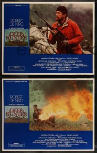 1j1374 DEER HUNTER 4 LCs 1978 Michael Cimino, Robert De Niro, Walken, top cast, Mantel border art!