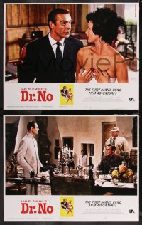 1j0751 DR. NO signed #1/3 set of 8 faux LCs 2021 scenes you would have liked to see!