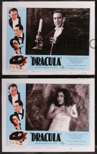 1j0718 DRACULA signed #1/3 set of 12 faux LCs 2021 scenes you would have liked to see!