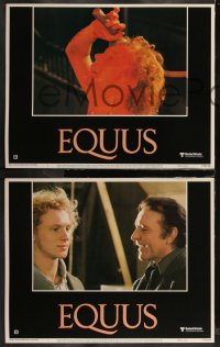 1j1272 EQUUS 8 LCs 1977 Richard Burton, Jenny Agutter, Peter Firth, directed by Sidney Lumet!