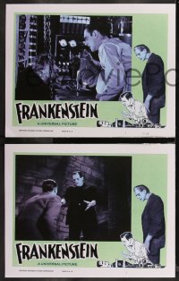 1j0756 FRANKENSTEIN signed #1/3 set of 8 faux LCs 2021 scenes you would have liked to see!