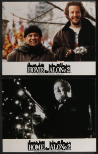 1j1287 HOME ALONE 2 8 LCs 1992 Macaulay Culkin, Joe Pesci, Stern, Lost in New York!