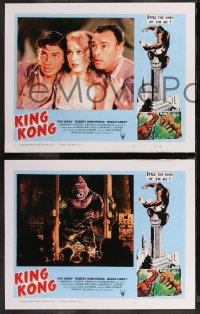 1j0719 KING KONG signed #1/3 set of 12 faux LCs 2021 scenes you would have liked to see!