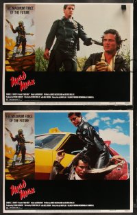 1j1301 MAD MAX 8 LCs 1980 George Miller & Mel Gibson Australian classic, rare complete set!