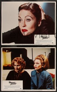 1j1308 MOMMIE DEAREST 8 LCs 1981 images of Faye Dunaway as legendary actress Joan Crawford!