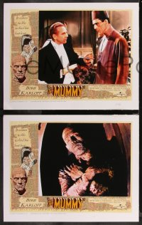 1j0736 MUMMY signed #1/3 set of 9 faux LCs 2021 scenes you would have liked to see!