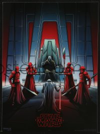 1j0204 LAST JEDI 2 IMAX mini posters 2017 Star Wars, cool different art by Dan Mumford!