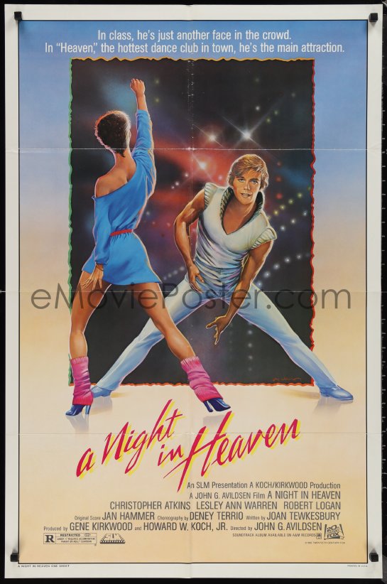 eMoviePoster.com Image For: 1j2081 NIGHT IN HEAVEN 1sh 1983 Christopher ...