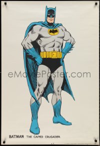 1k0239 BATMAN 27x40 commercial poster 1966 cool full-length artwork of The Caped Crusader!