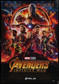 1k0351 AVENGERS: INFINITY WAR advance Lebanese 2018 Robert Downey Jr., Marvel Comics cast montage!