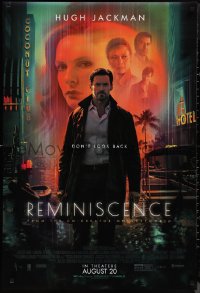 1k1380 REMINISCENCE advance DS 1sh 2021 Hugh Jackman, Rebecca Ferguson, Newton, don't look back!