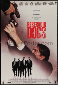 1k0102 RESERVOIR DOGS 27x40 video poster 1992 Tarantino, Harvey Keitel, Steve Buscemi, Chris Penn