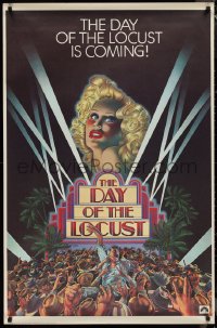 1k0870 DAY OF THE LOCUST half subway 1975 John Schlesinger's version of West's novel, Byrd art!