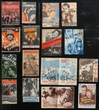 1m0597 LOT OF 16 SPANISH HERALDS 1930s-1960s great images from a variety of different movies!