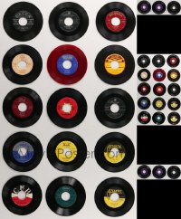 1m0601 LOT OF 18 45 RPM RECORDS 1960s singles from a variety of different musicians!