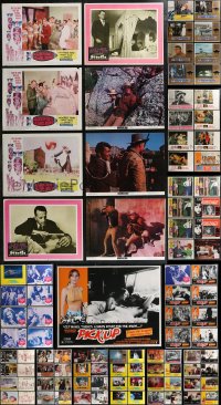 1m0209 LOT OF 105 LOBBY CARDS 1950s-1970s complete & incomplete sets from a variety of movies!