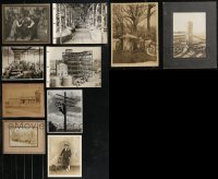 1m0409 LOT OF 10 MISCELLANEOUS VINTAGE PHOTOS 1920s a variety of cool images!