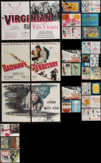 1m0333 LOT OF 11 4-PAGE TRADE ADS 1940s great images from a variety of different movies!