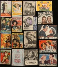 1m0600 LOT OF 17 SPANISH HERALDS 1950s great images from a variety of different movies!