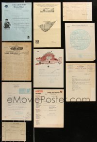 1m0432 LOT OF 10 BOOKING LETTERS 1910s-1920s from the studios to theater owners!