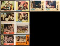 1m0297 LOT OF 10 1957-73 JOHN WAYNE & MAUREEN O'HARA LOBBY CARDS 1957-1973 great movie scenes!