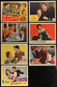 1m0305 LOT OF 7 SUSAN HAYWARD LOBBY CARDS 1940s-1950s great scenes from several of her movies!