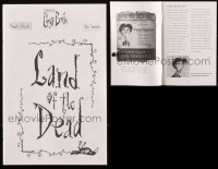 1m0651 LOT OF 10 CORPSE BRIDE BOOKLETS 2005 Tim Burton, 20 pages of movie images & information!