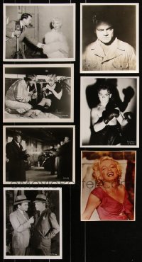 1m0684 LOT OF 7 REPRO PHOTOS 1980s Marilyn Monroe, James Cagney, Edward G. Robinson & more!