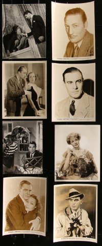 1m0553 LOT OF 10 1930S-40S 8X10 STILLS 1930s-1940s great portraits from a variety of different movies!