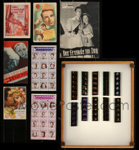 1m0641 LOT OF 17 MISCELLANEOUS ITEMS 1940s-1960s a variety of cool movie images & more!