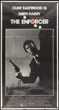 1p0784 ENFORCER 3sh 1976 photo of Clint Eastwood as Dirty Harry with gun by Bill Gold!