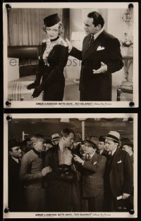 1p1942 KID GALAHAD 2 8x10 stills 1937 great images of gorgeous Bette Davis & Edward G. Robinson!