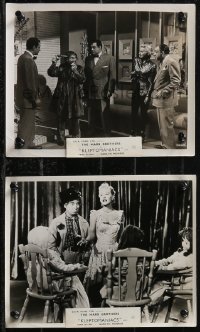 1p1944 LOVE HAPPY 2 8x10 stills 1949 great images of Harpo Marx and sexy Ilona Massey!