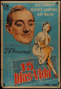 1p0708 LAST HOLIDAY Argentinean 1950 Sir Alec Guinness only has a few months left to live!