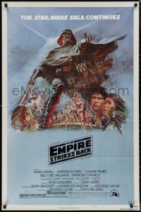 1p1500 EMPIRE STRIKES BACK style B NSS style 1sh 1980 George Lucas classic, art by Tom Jung!